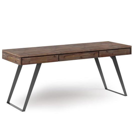 Rustic Natural Aged Brown | Lowry Large Desk